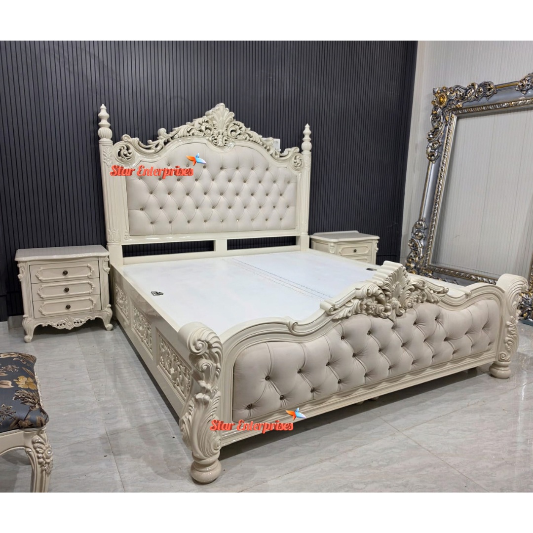 Luxury Handcrafted Premium Bed BD-0177 - Image 3