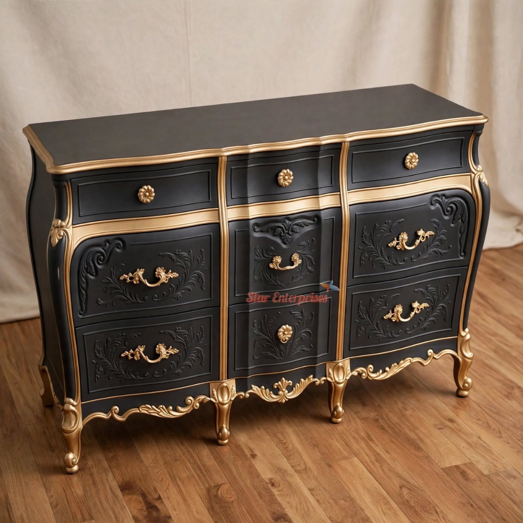 Premium Handcrafted Chest of Drawers CHDR-068 - Image 3