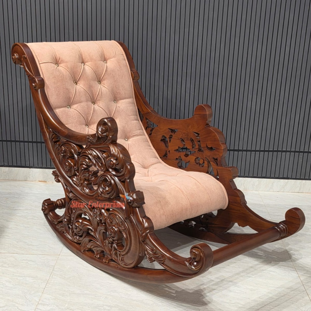 Premium Handcrafted Rocking Chair BDCH-0136