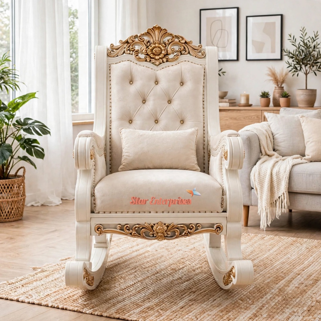 Premium Quality Rocking Chair BDCH-0135 - Image 3