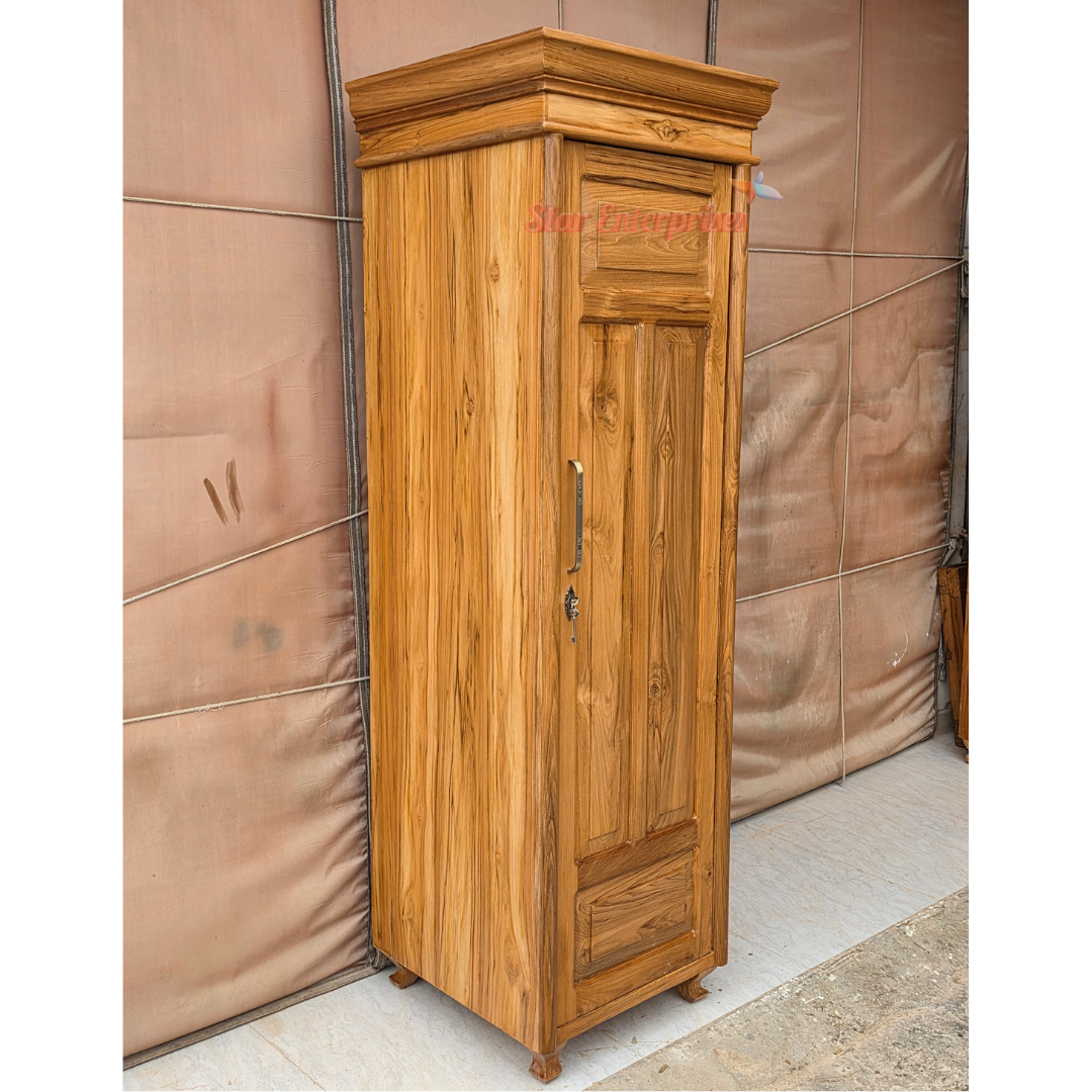 Premium Teak Wood Handcrafted Almirah ALM-075 - Image 3