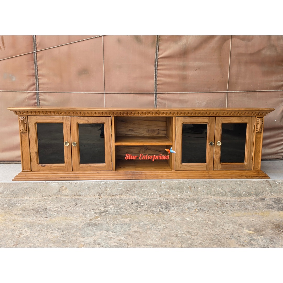 Premium Teak Wood TV Cabinet TVCB-067