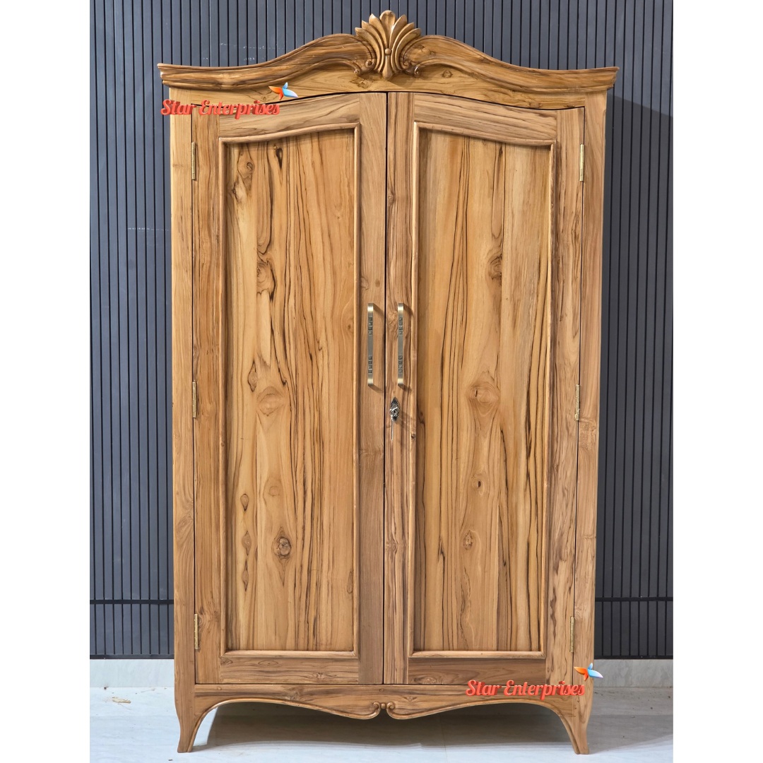 Teak Wood Classic Almirah ALM-071 - Image 4