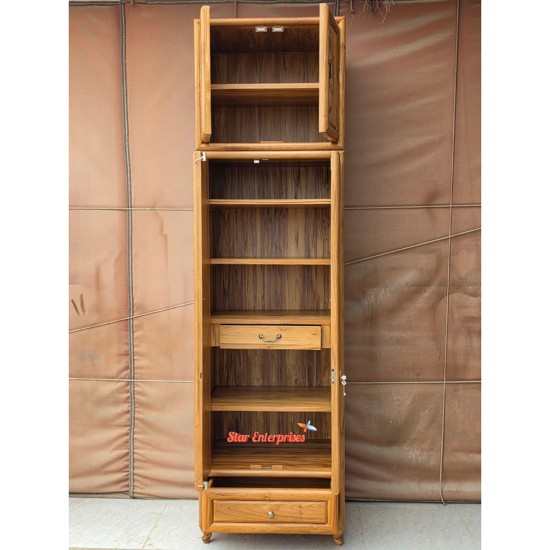 Teak Wood Handcrafted Almirah ALM-073 - Image 3