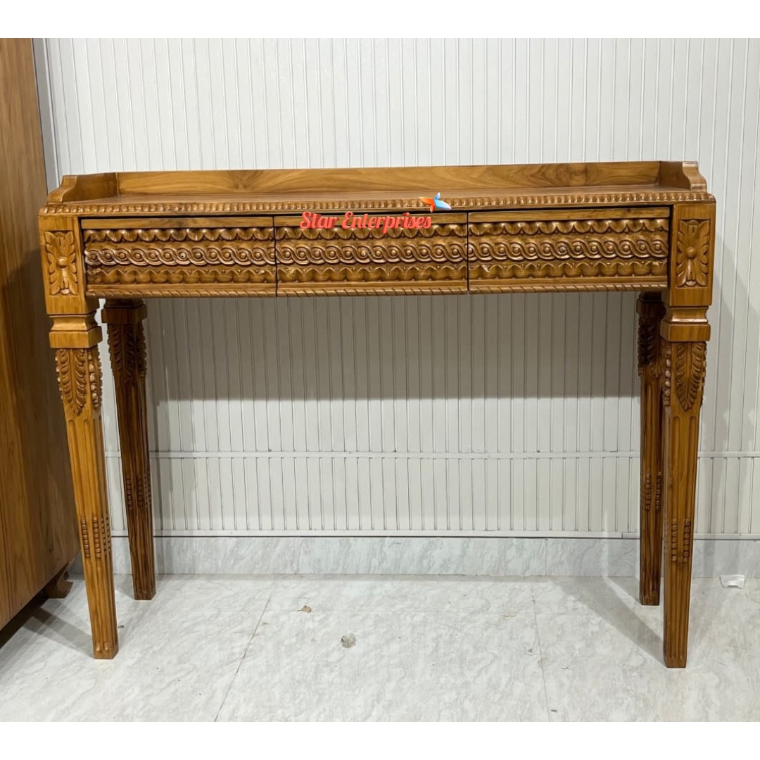 Wooden Antique Console Table CNSL-0115 - Image 5