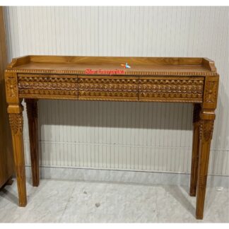 Wooden Antique Console Table CNSL-0115
