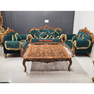 Wooden Antique Handcrafted Sofa Set SOFA-0150