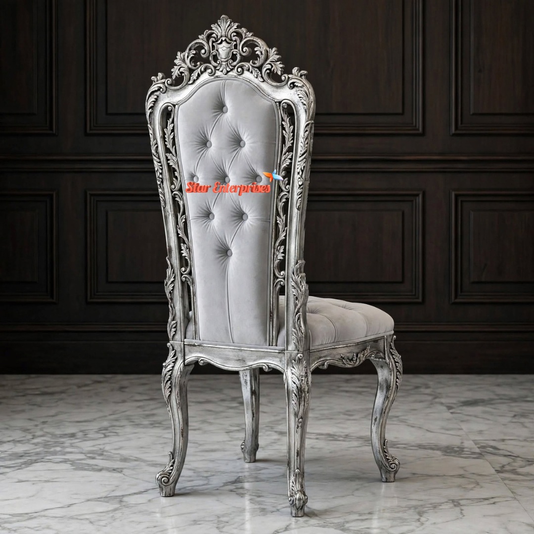 Wooden Classic Handcrafted Dining Chair DNGCHR-073 - Image 2
