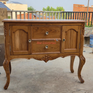 Wooden Handcrafted Side Cabinet CHDR-067